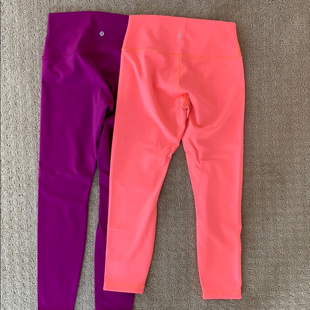 Lululemon Leggings 2 for 1 size 10!